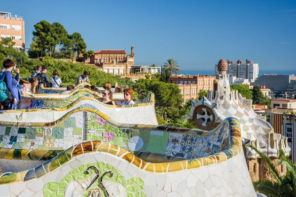 Park Guell in Barcelona — Stock Photo, Image