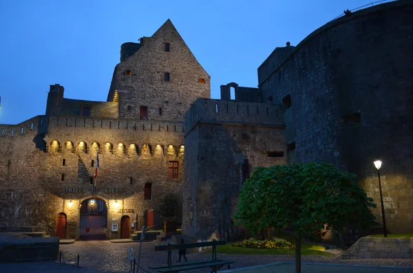 Saint-Malo liman kenti — Stok fotoğraf