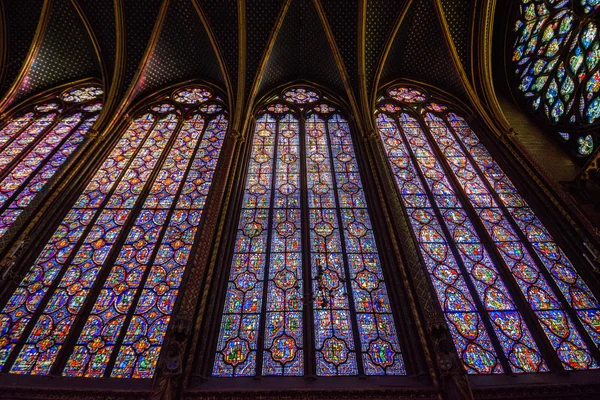 Sainte-Chapelle, heliga kapell, i Paris — Stockfoto