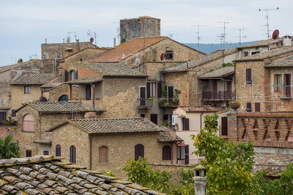 San gimignano, Toskánsko — Stock fotografie