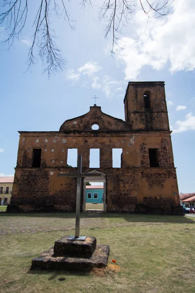 Matriz ruínas da Igreja — Fotografia de Stock