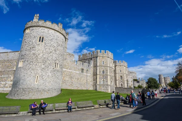 Informatie over Kasteel van Windsor — Stockfoto