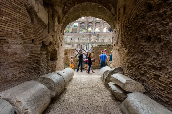 Colosseum Roomassa, Italiassa — kuvapankkivalokuva