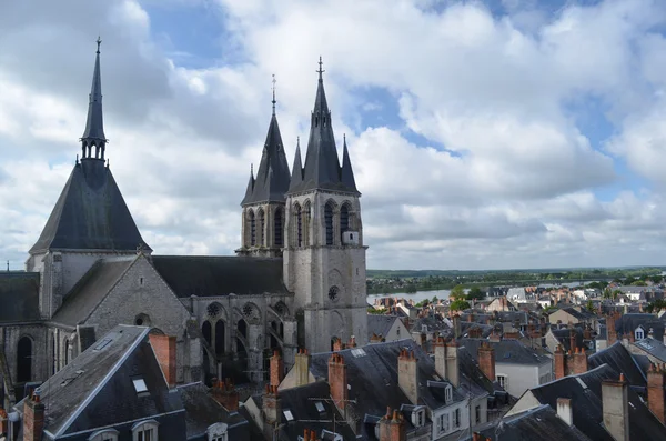 Blois, stolicą, w departamencie Loir-et-Cher — Zdjęcie stockowe