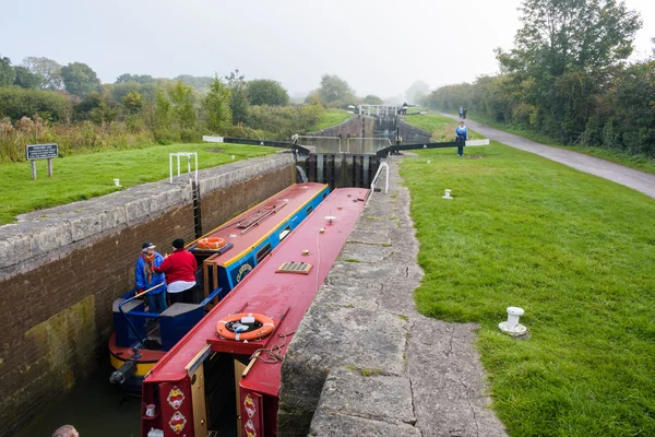 Caen Hill Locks — Stock Photo, Image