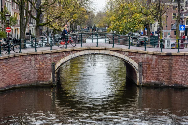 Amsterdam city, the Netherlands — Stock Photo, Image