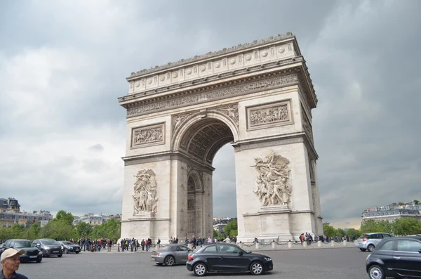 Arc De Triomphe in Paris — Stock Photo, Image