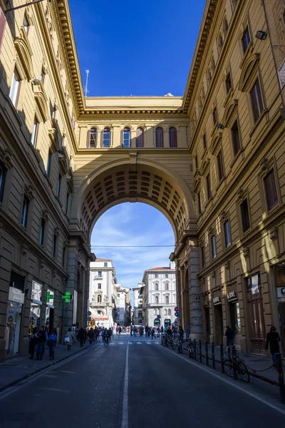 Площа Республіки у Флоренції — стокове фото