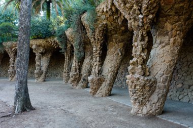  Park Guell mimari detay