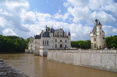 Chateau de Chenonceau Fransa 