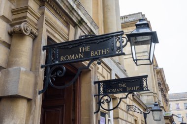  antique Roman Baths  clipart
