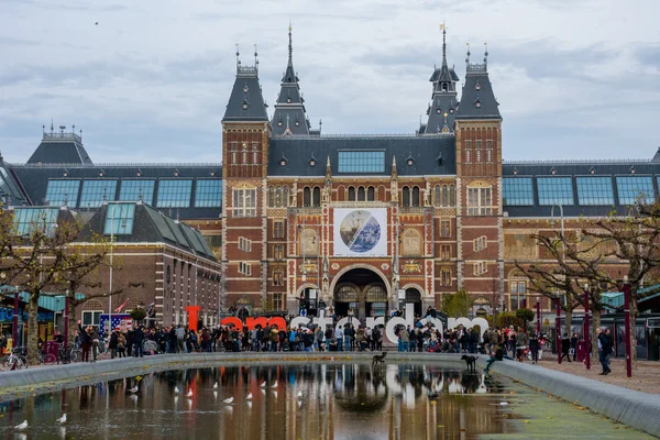 Міста Амстердам, Нідерланди — стокове фото