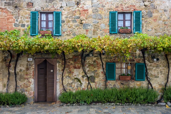 Monteriggioni,   Tuscany, Italy — Stock Photo, Image