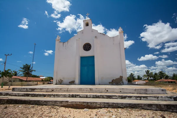 Pequena igreja em Jericoacoara — Fotografia de Stock
