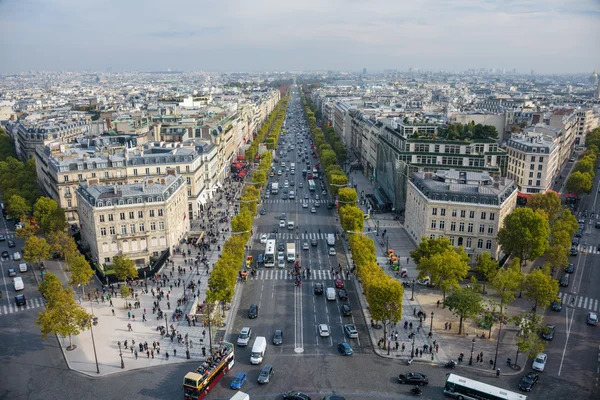 Champs Elysées, Paříž — Stock fotografie