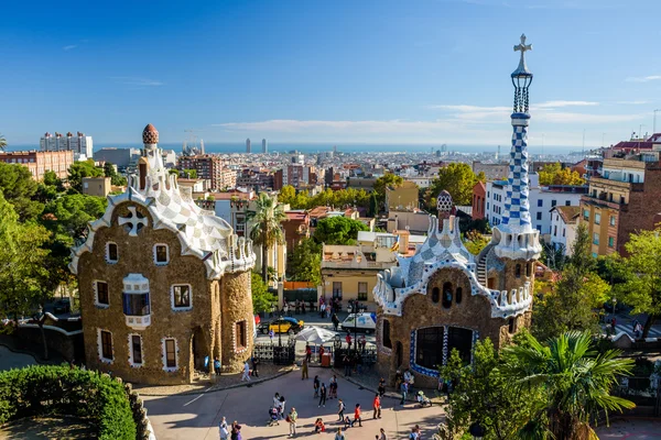 Park Guell in Barcelona — Stock Photo, Image