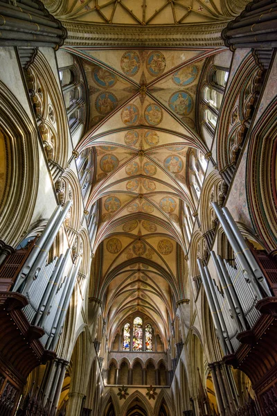 Salisbury Cathedral, Anglie — Stock fotografie