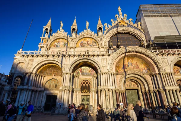 Basilica di San Marco i Venedig — Stockfoto