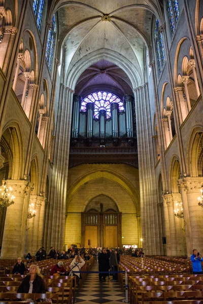 Notre-Dame de Paris katedral — Stockfoto