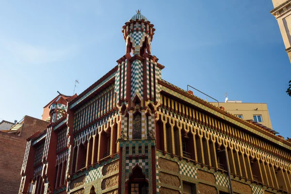 Casa Vicens a Barcellona — Foto Stock