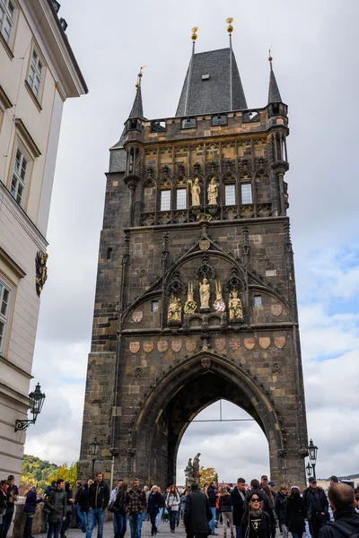 Turistas en Praga, República Checa Repablic — Foto de Stock