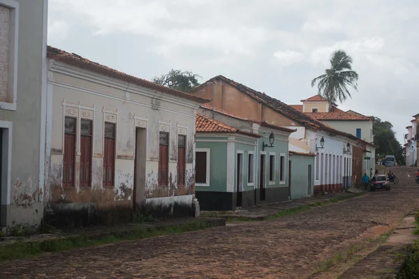 Arquitectura colonial brasileña portuguesa — Foto de Stock