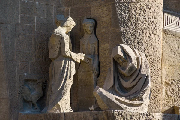 Katedral Sagrada Familia, Barcelona — Stok Foto