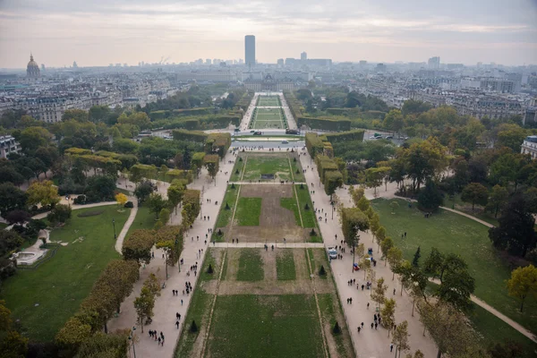 Panoramautsikt över Paris stad — Stockfoto