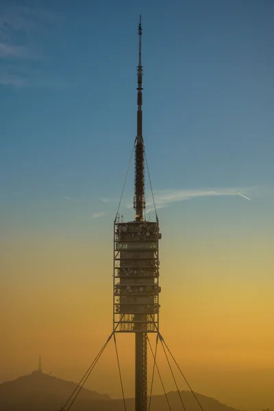 Torre tv a Barcellona — Foto Stock