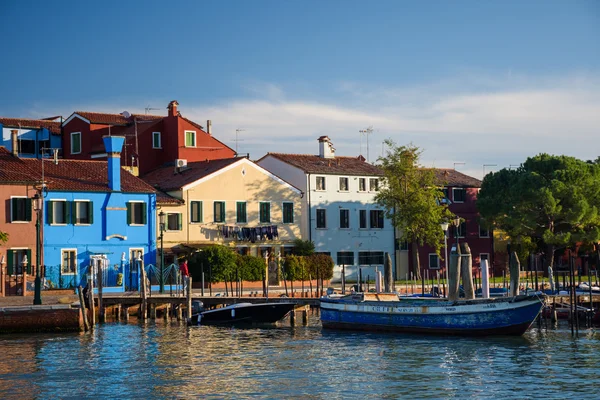 Velence, Burano-szigetére — Stock Fotó