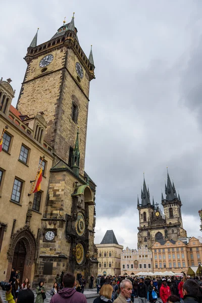Turistas en Praga, República Checa Repablic — Foto de Stock
