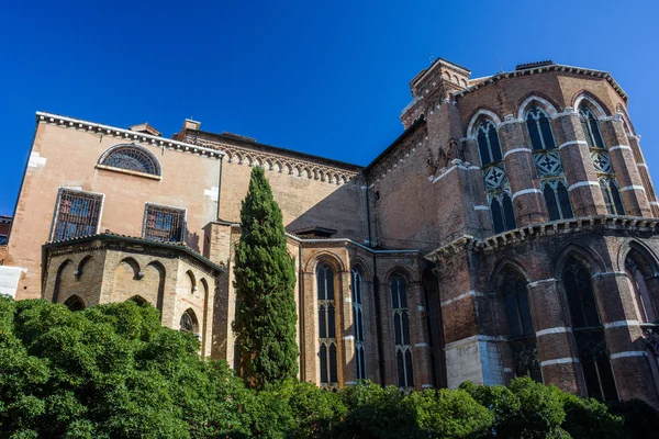 stock image Basilica dei Frari in Venice