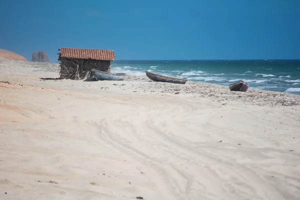 Boote im Nationalpark Jericoacoara — Stockfoto