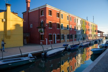 Venedik, burano Adası 