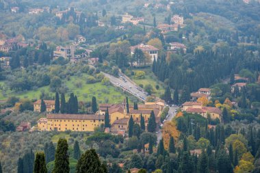 View from the city of Fiesole clipart