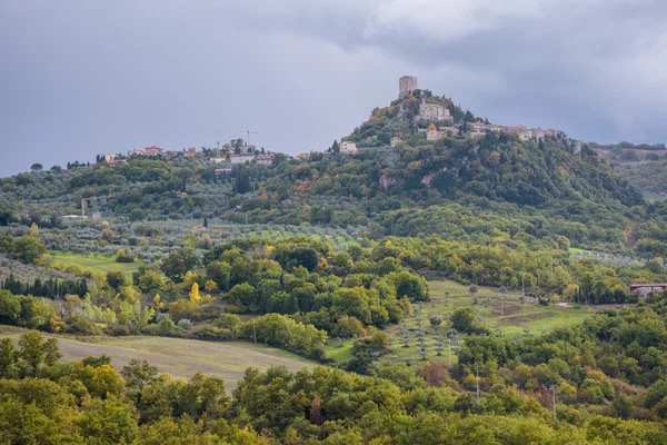 Замок Vignoni, Італія — стокове фото