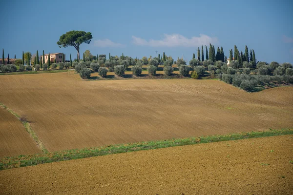 Il bellissimo paesaggio della Toscana — Foto Stock