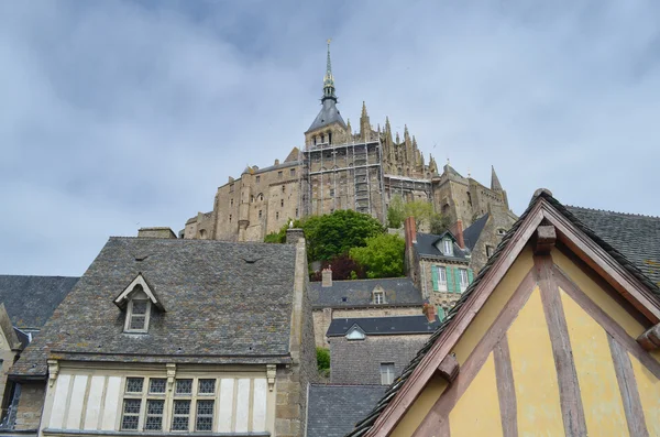 Mont saint michel, Frankrike — Stockfoto