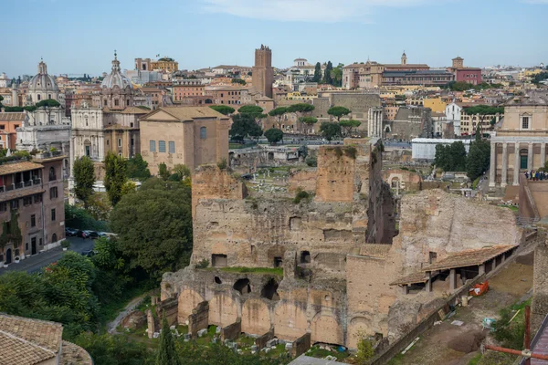 Roman Forum in old Rome, Italy — Stock Photo, Image