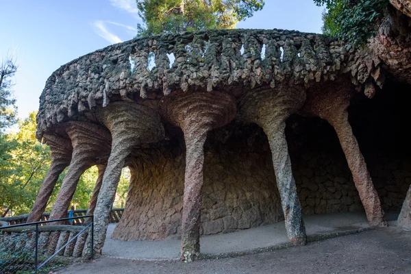 Park Guell architecture detail — Stockfoto