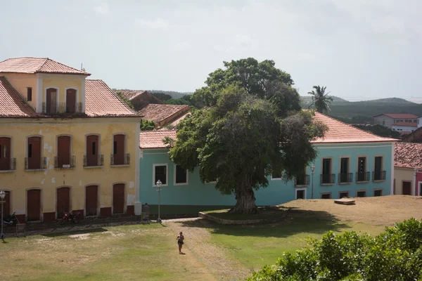 巴西葡萄牙殖民地风格的建筑 — 图库照片