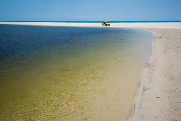 Uruau-Lagune in der Nähe von Morro Branco — Stockfoto