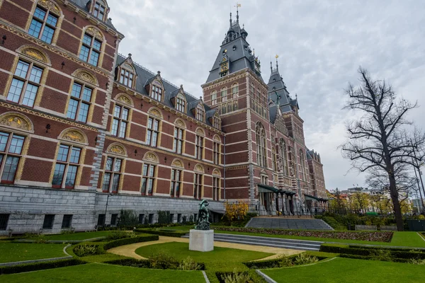 O Rijksmuseum, museu nacional holandês — Fotografia de Stock