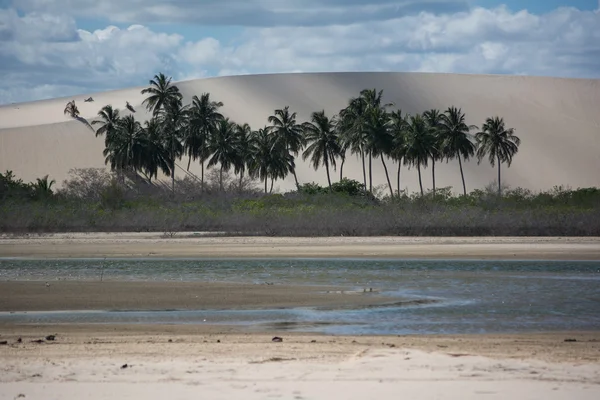 Praia de Jericoacoara, Brasil — Fotografia de Stock