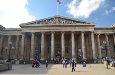İngiliz Müzesi görünümünü