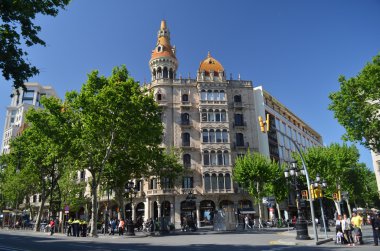Barselona güzel mimari