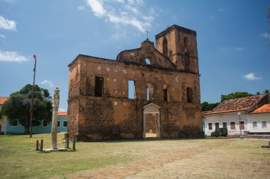 Matriz Church ruins  clipart