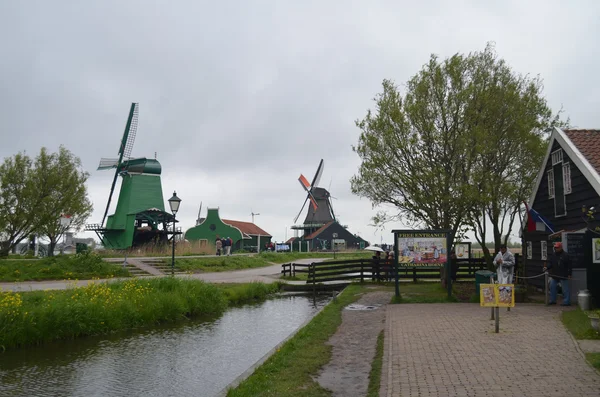 Zaanse Schans, Países Baixos — Fotografia de Stock