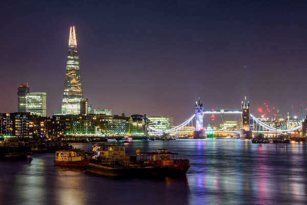  London at night, United Kingdom  