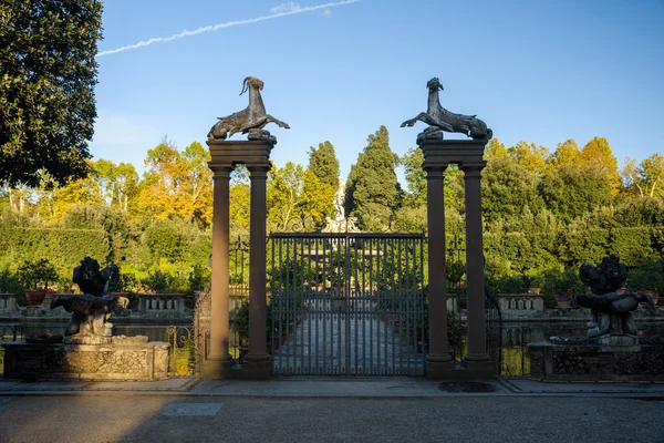 Portão de Boboli Jardins em Florença — Fotografia de Stock